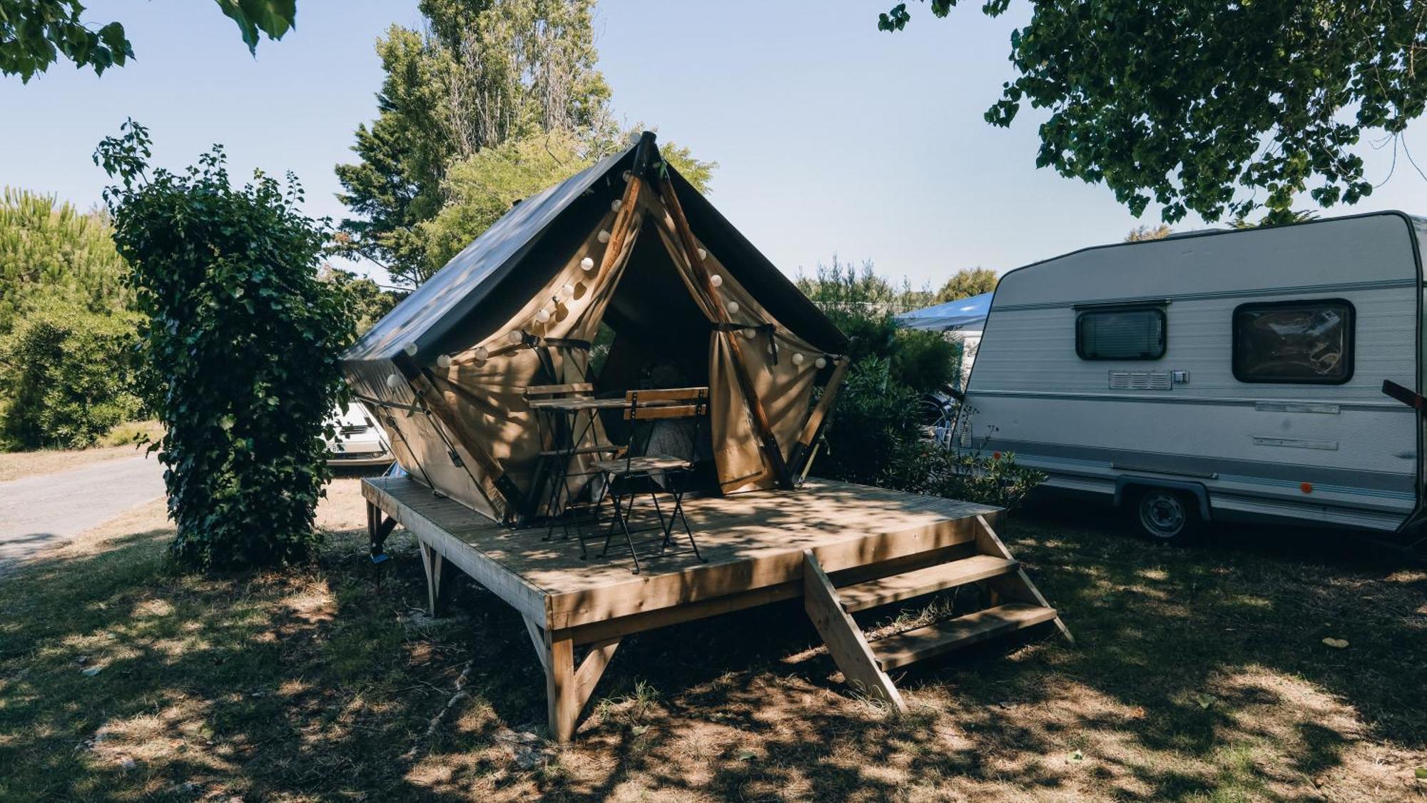 Camping La Prée Les Portes-en-Re Habitación foto